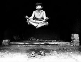 Yogi in meditation