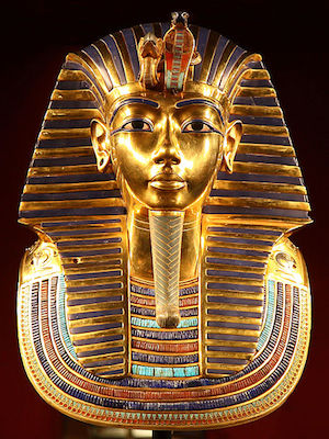 Tutankhamun-gold-mask