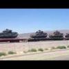 WAKE UP HUNDREDS OF TANKS AND ARMOR MOVING IN CALIFORNIA COMING THROUGH BURBANK