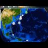 2/28/2012 -- Threat of a LARGE earthquake looming in Asia -- Taiwan, through Japan to Alaska