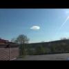 'UFO'-Cloud shows up in the middle of nowhere. Örnsköldsvik, Sweden. May 21, 2012