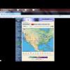 2/15/2012 -- Severe weather in South USA -- Large 'HAARP ring' AL, TN, GA, TN, SC