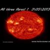 ALERT! 3rd X-Class Solar Flare today!  X3-2 class 13\05\2013