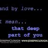 There is ONLY Love - Inspirational Video - Joseph Clough